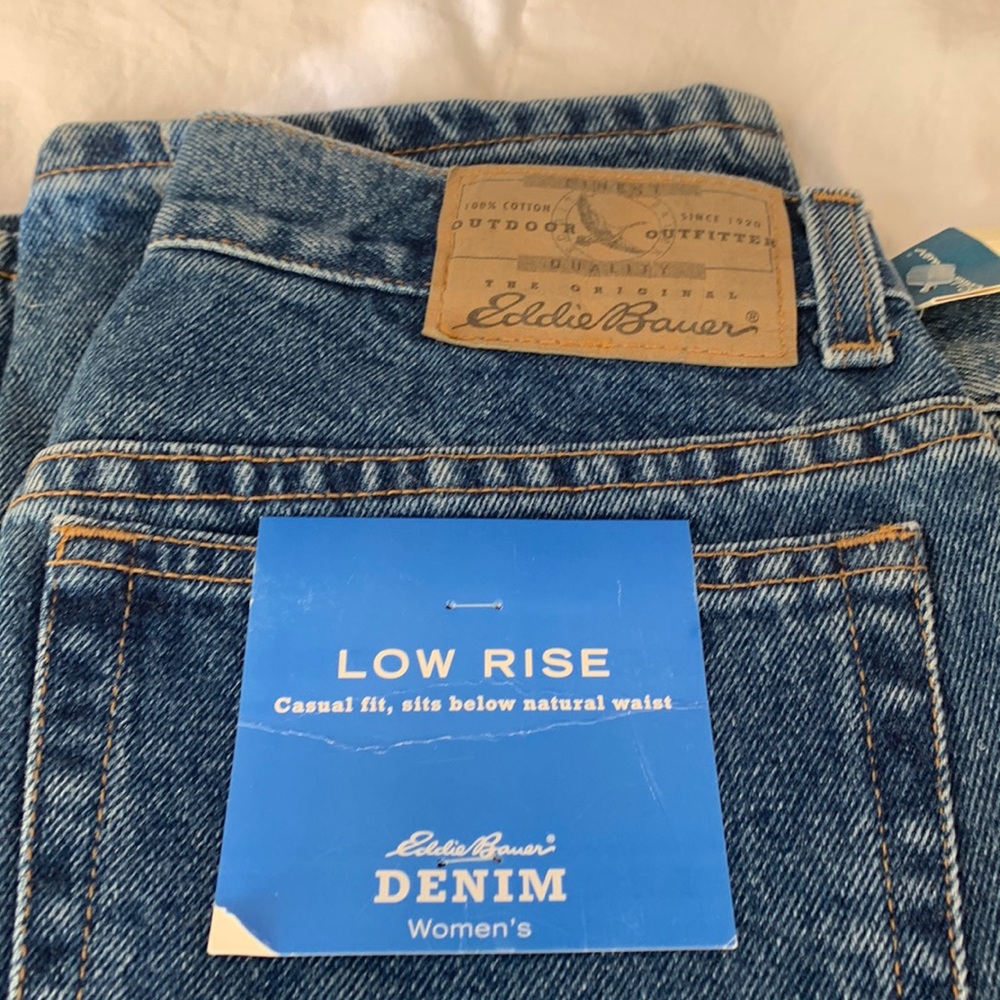 Low rise Eddie Bauer jeans